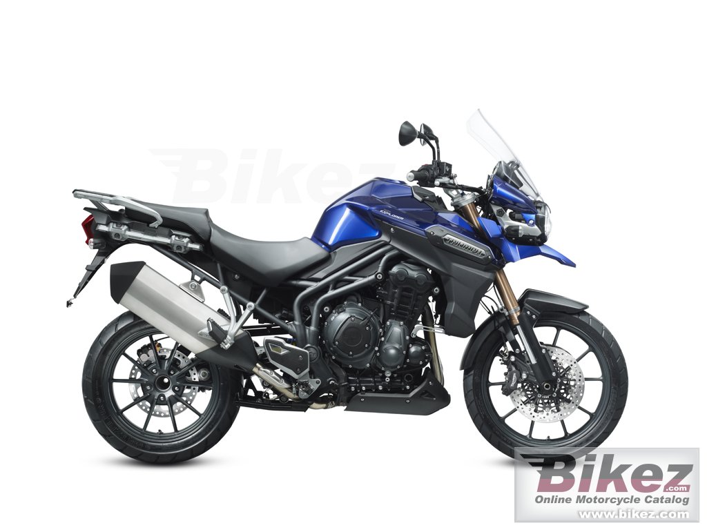 Big Triumph tiger explorer picture and wallpaper from Bikez.com
